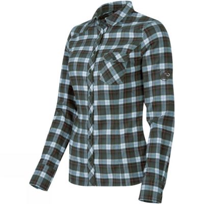 Camisa Mammut Bela Manga Larga Mujer Gris - Chile DRB359642